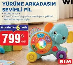 WİNFUN YÜRÜME ARKADAŞIM SEVİMLİ FİL fiyat ve kampanya bilgisi